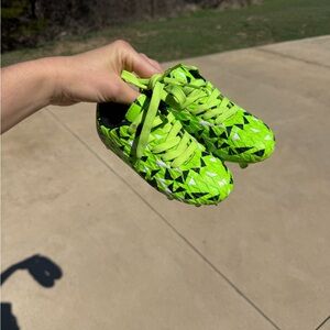 Vibrant Green Kids Shoes